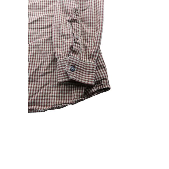 Columbia Brown Plaid Button Up Long Sleeve Shirt Men's XLT - Picture 7 of 7